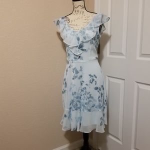 Blue Floral dress